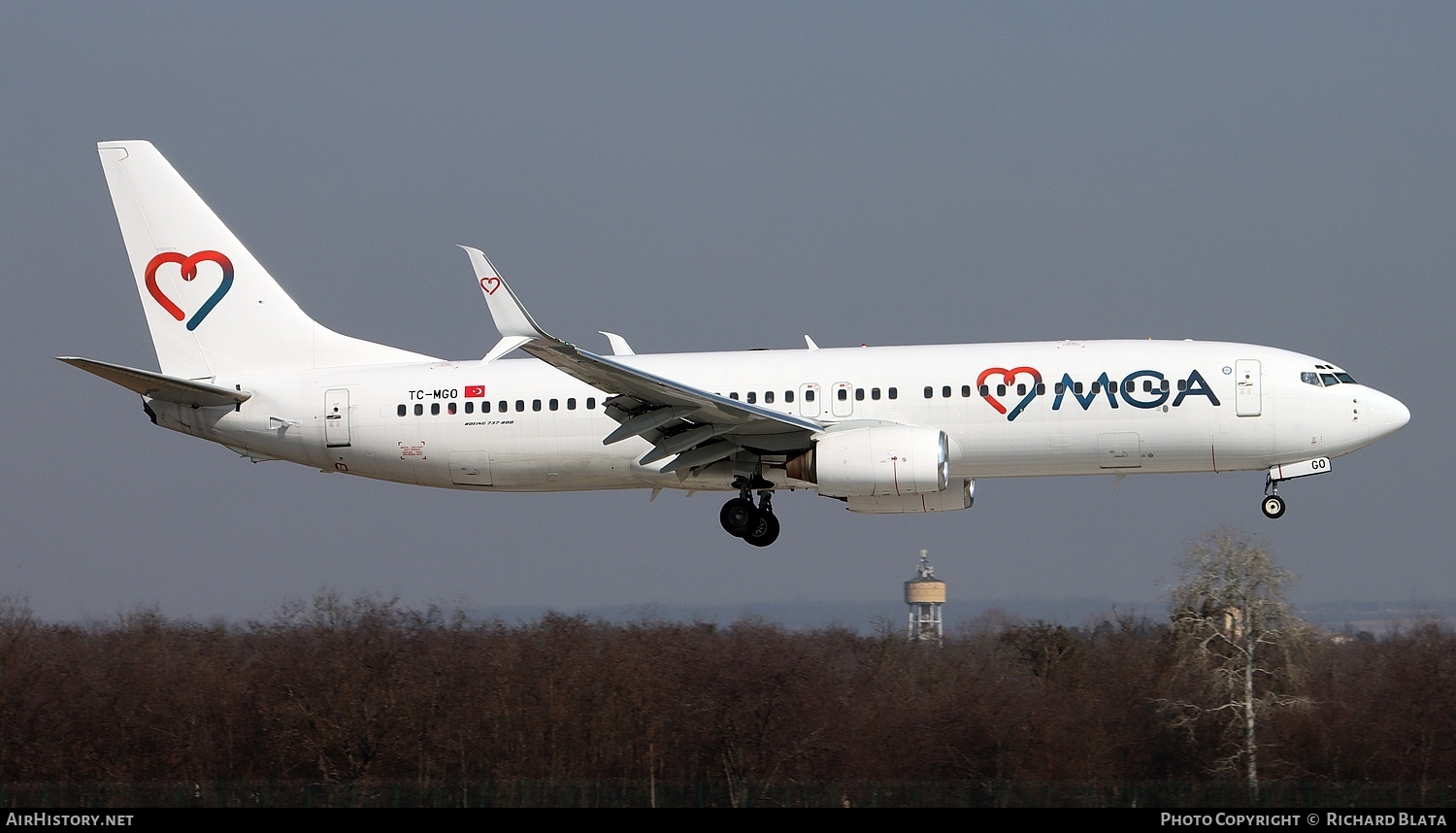 Aircraft Photo of TC-MGO | Boeing 737-85F | MGA - Mavi Gok Aviation | AirHistory.net #787453