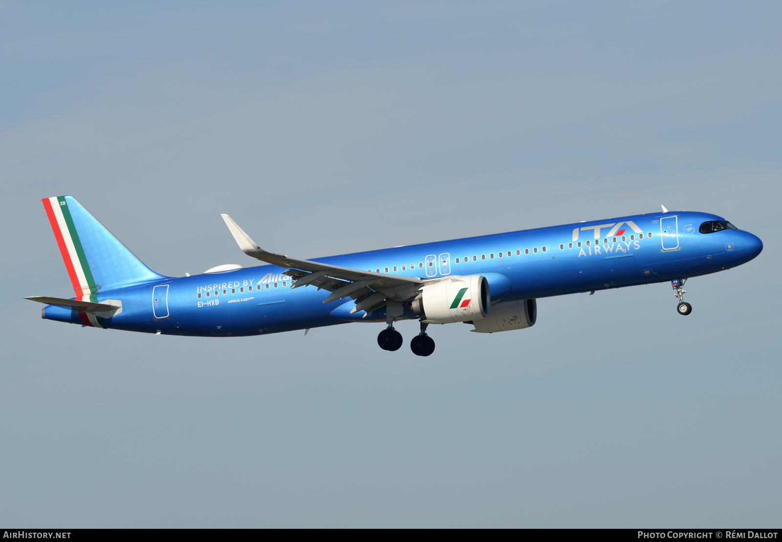 Aircraft Photo of EI-HXB | Airbus A321-271NX | ITA Airways | AirHistory.net #787454