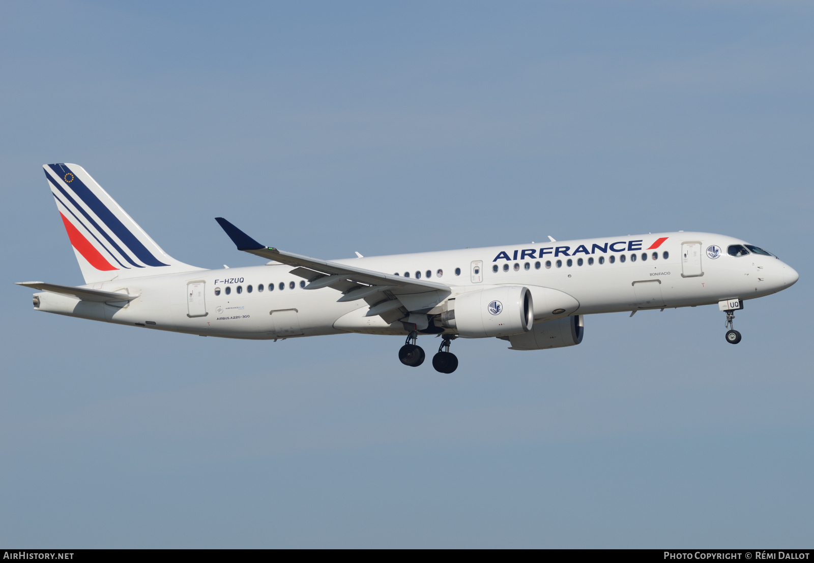 Aircraft Photo of F-HZUQ | Airbus A220-371 (BD-500-1A11) | Air France | AirHistory.net #787456