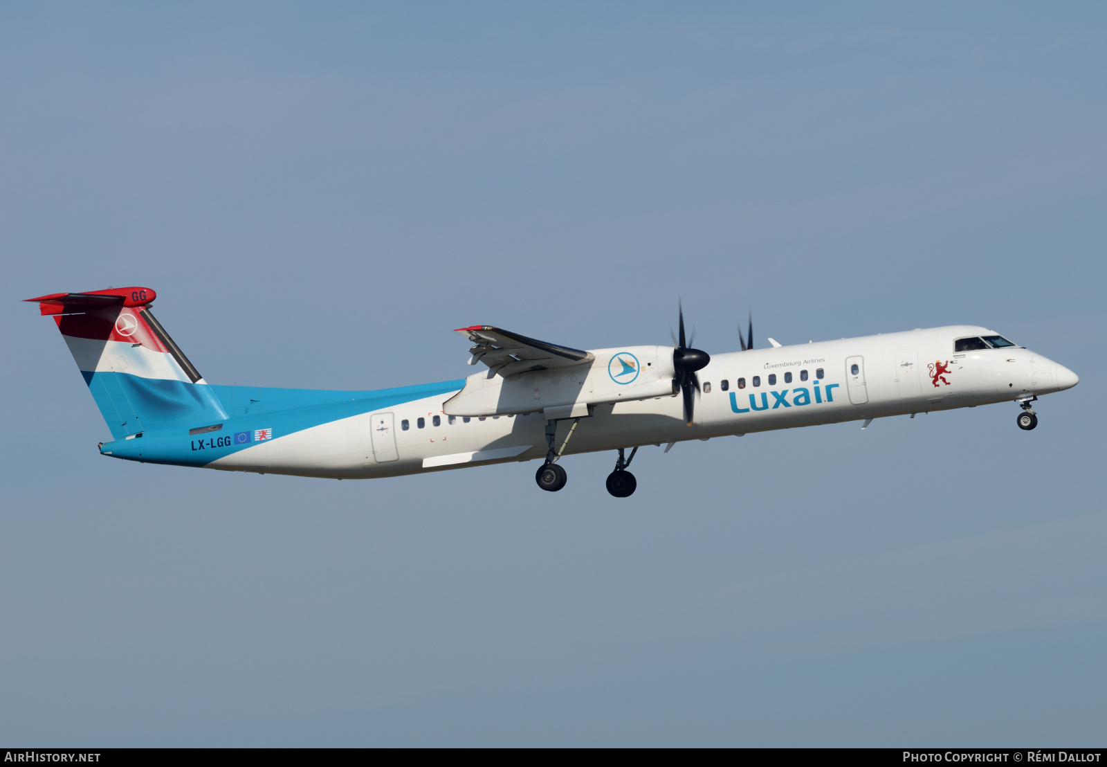 Aircraft Photo of LX-LGG | Bombardier DHC-8-402 Dash 8 | Luxair | AirHistory.net #787458