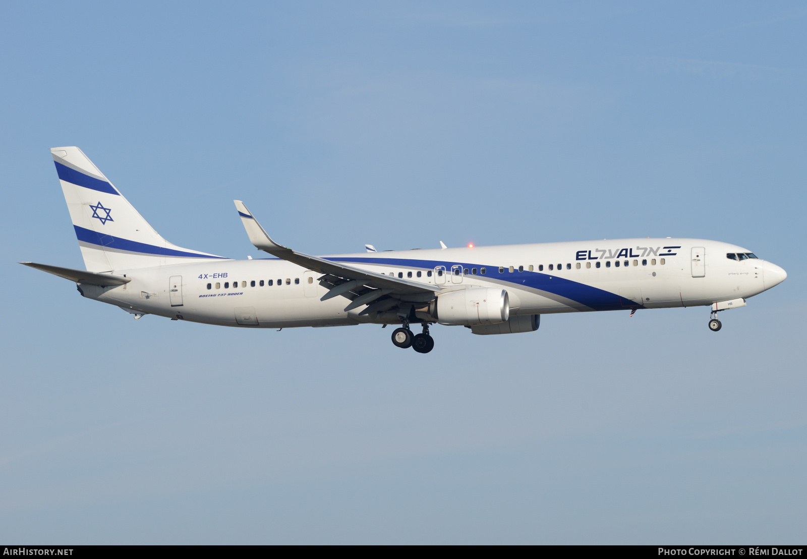 Aircraft Photo of 4X-EHB | Boeing 737-958/ER | El Al Israel Airlines | AirHistory.net #787474