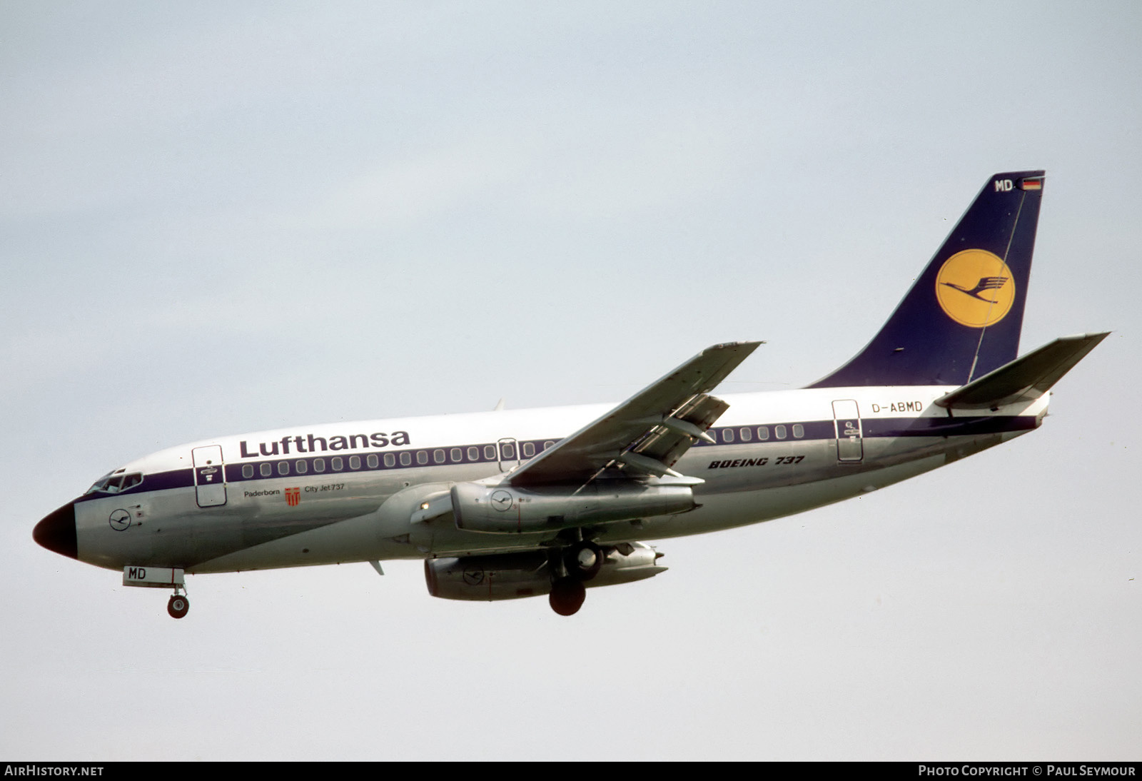 Aircraft Photo of D-ABMD | Boeing 737-230/Adv | Lufthansa | AirHistory.net #787510