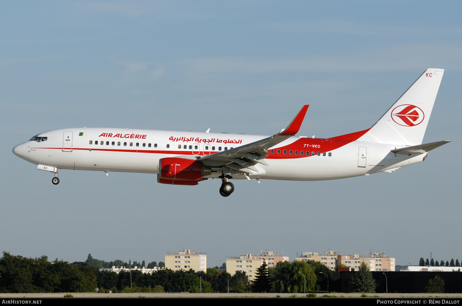 Aircraft Photo of 7T-VKC | Boeing 737-8D6 | Air Algérie | AirHistory.net #787513