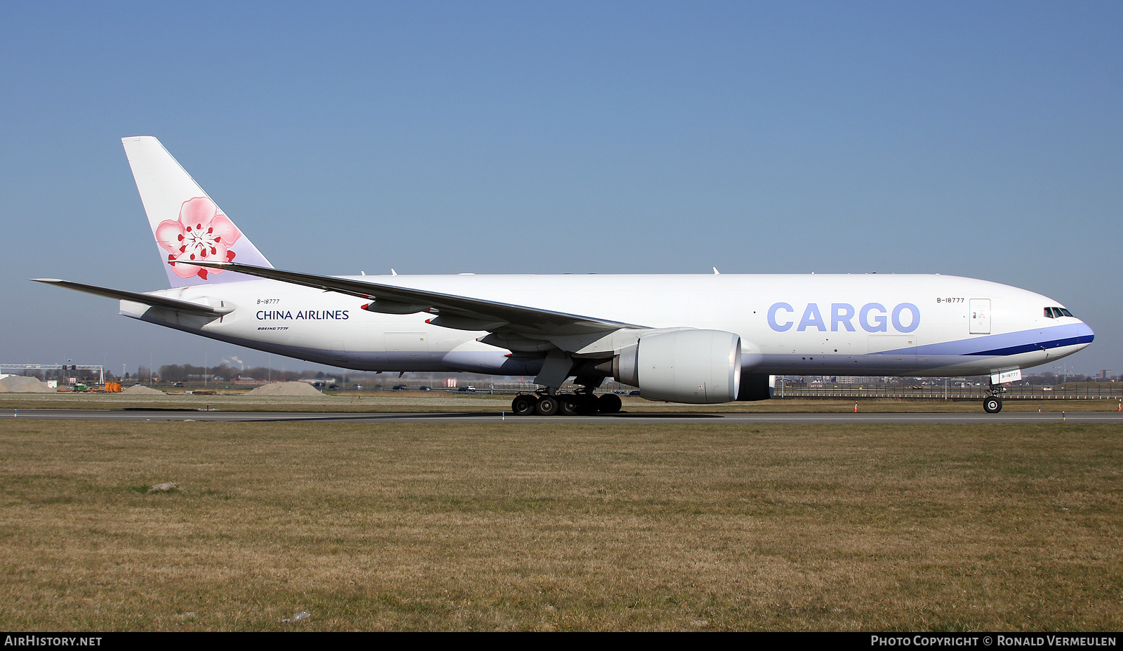 Aircraft Photo of B-18777 | Boeing 777-F | China Airlines Cargo | AirHistory.net #787534