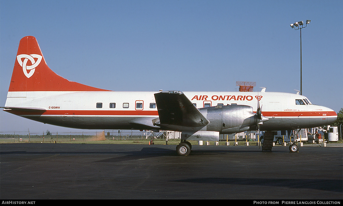 Aircraft Photo of C-GGWH | Convair 580 | Air Ontario | AirHistory.net #787558