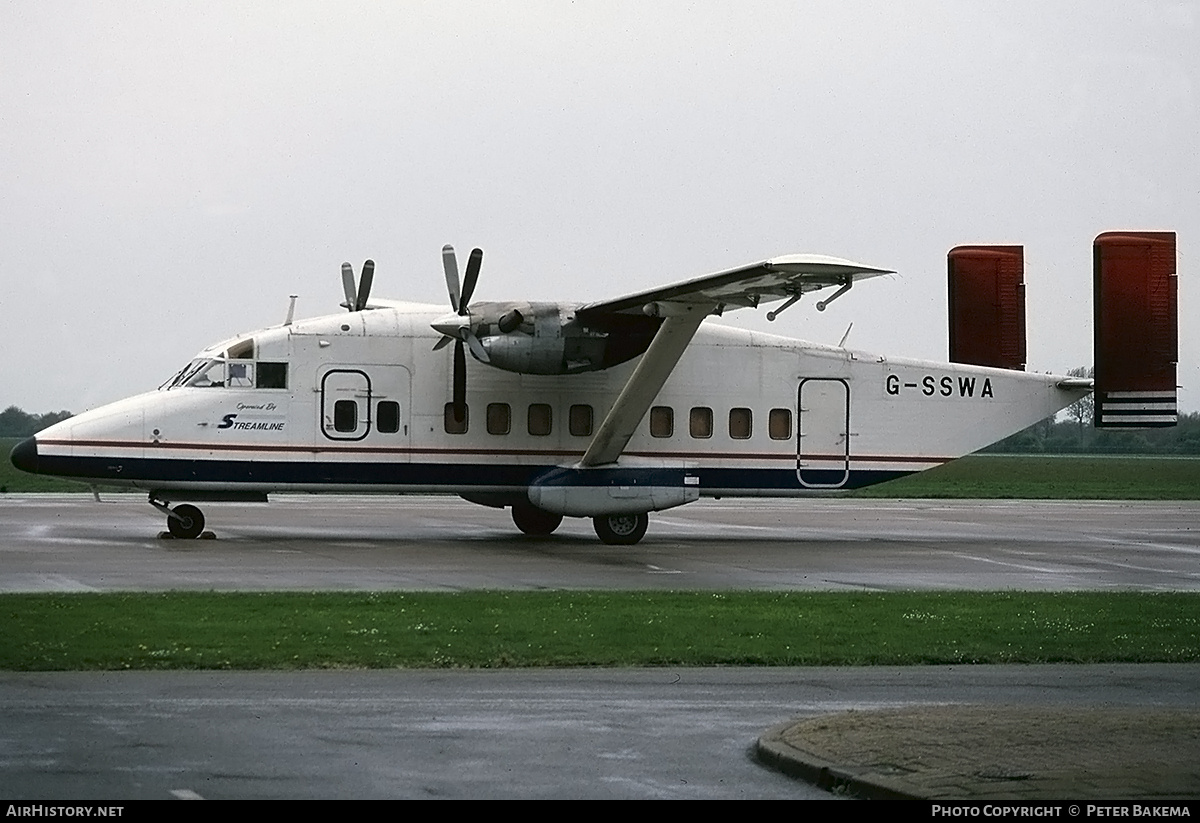Aircraft Photo of G-SSWA | Short 330-200 | Streamline Aviation | AirHistory.net #787572
