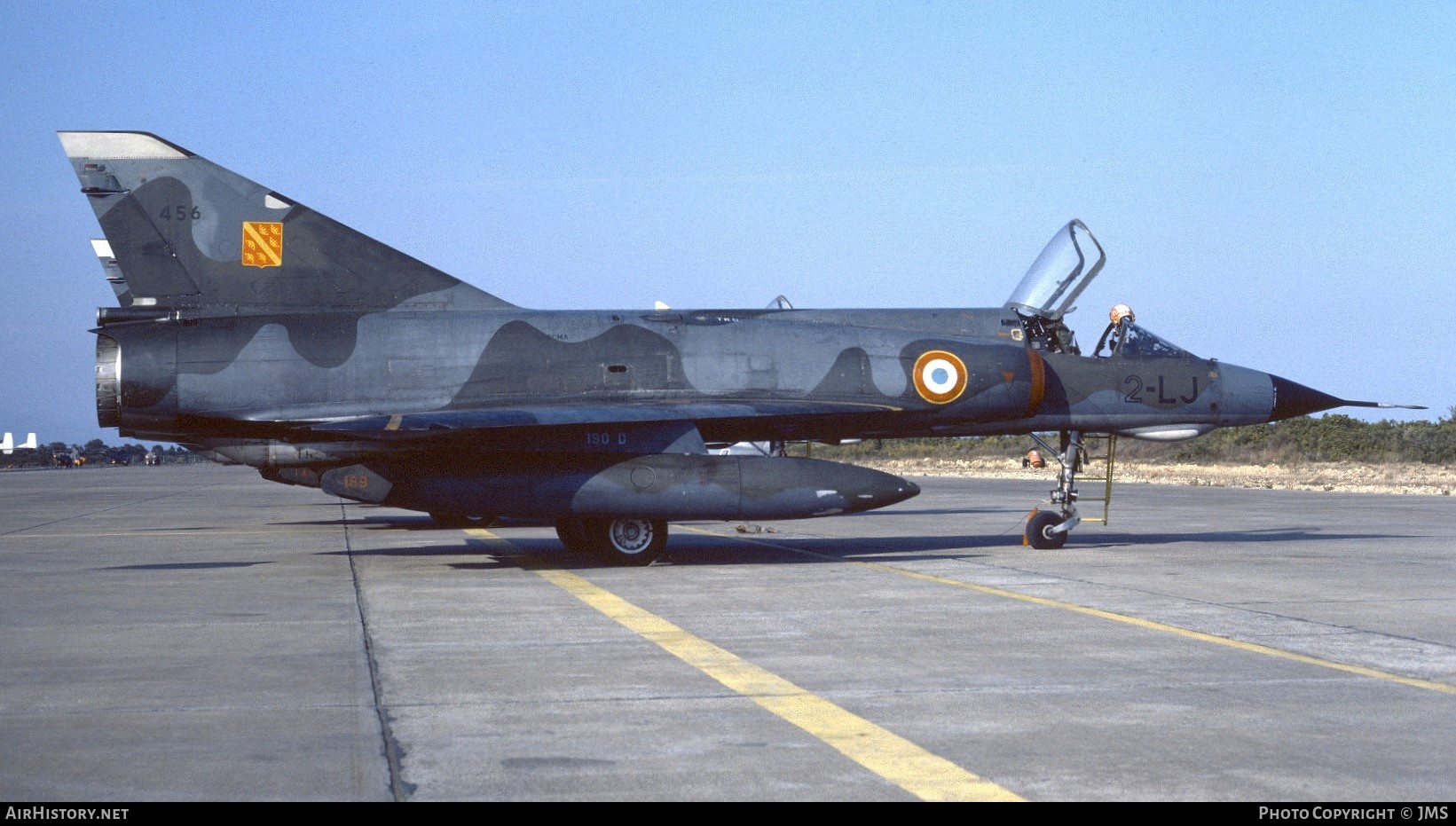 Aircraft Photo of 456 | Dassault Mirage IIIE | France - Air Force | AirHistory.net #787574