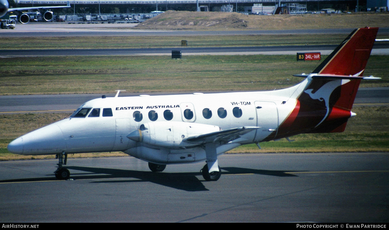 Aircraft Photo of VH-TQM | British Aerospace BAe-3207 Jetstream Super 31 | Eastern Australia Airlines | AirHistory.net #787580