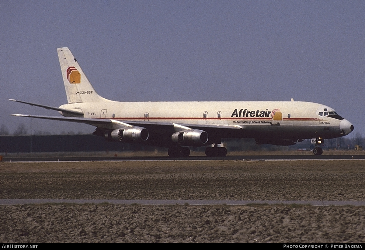 Aircraft Photo of Z-WMJ | Douglas DC-8-55(F) | Affretair | AirHistory.net #787614