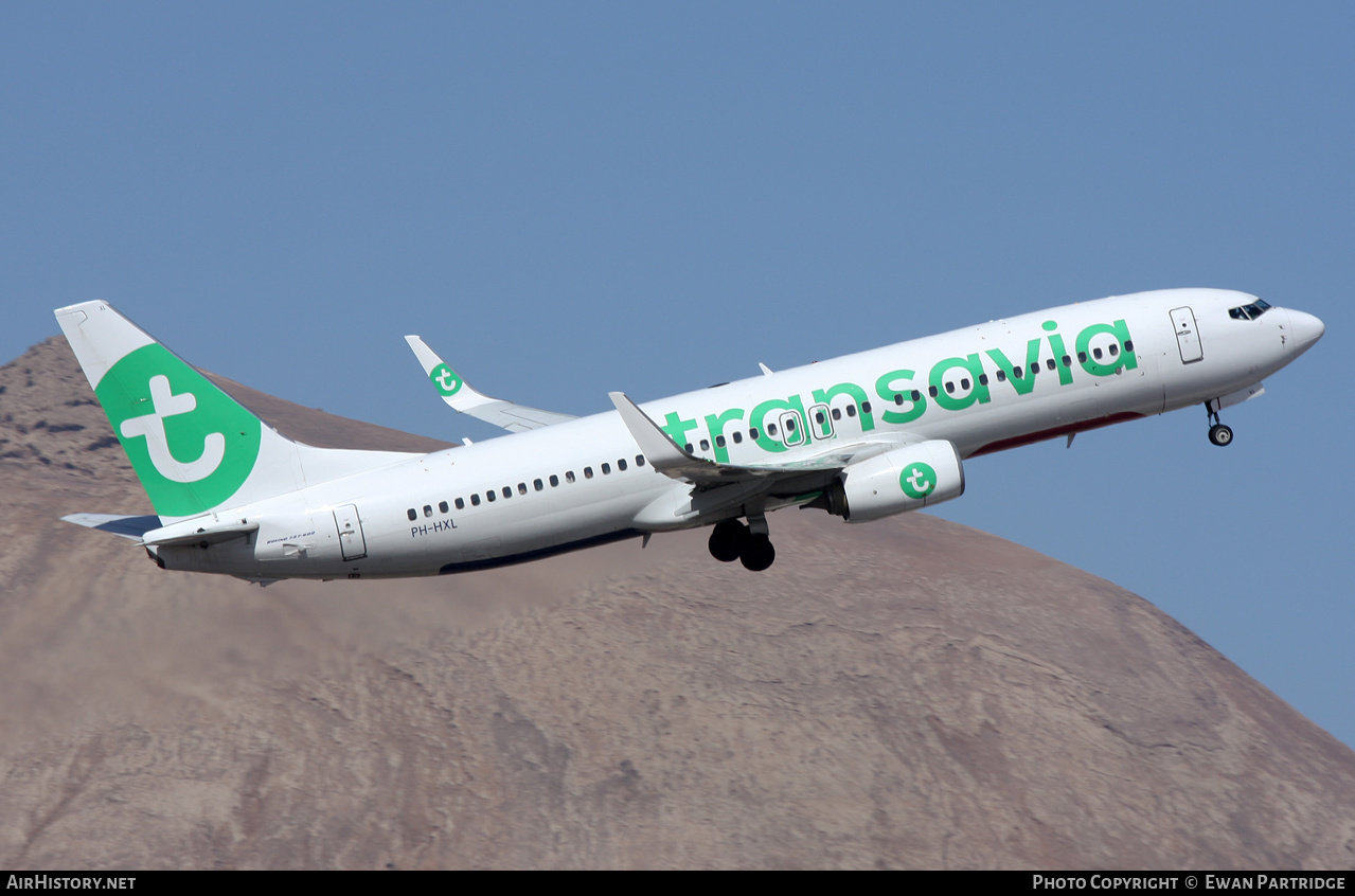 Aircraft Photo of PH-HXL | Boeing 737-800 | Transavia | AirHistory.net #787624