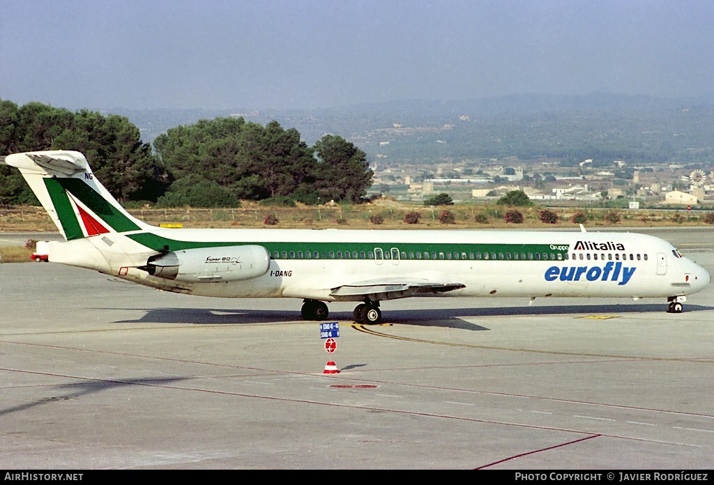 Aircraft Photo of I-DANG | McDonnell Douglas MD-82 (DC-9-82) | Eurofly | AirHistory.net #787628