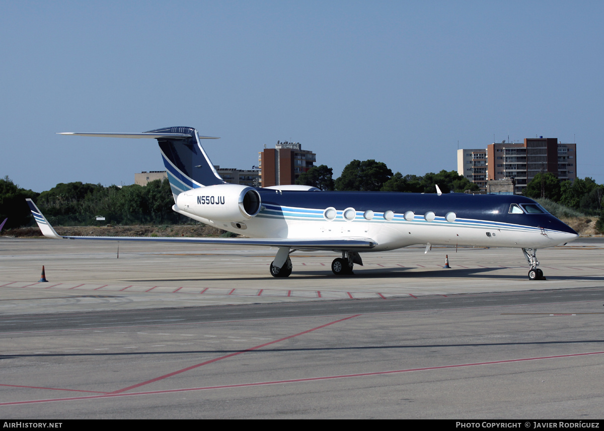 Aircraft Photo of N550JU | Gulfstream Aerospace G-V-SP Gulfstream G550 | AirHistory.net #787629