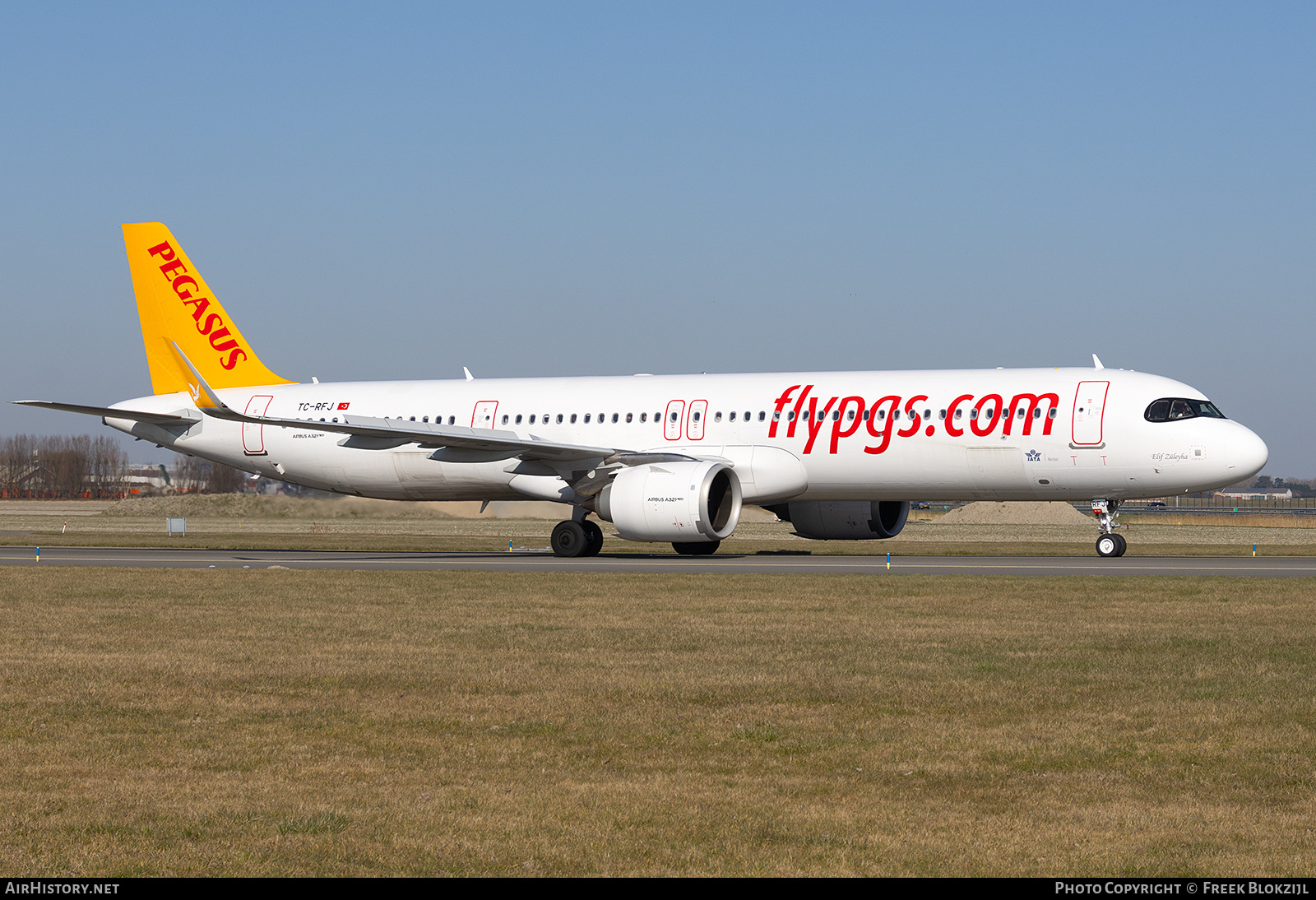 Aircraft Photo of TC-RFJ | Airbus A321-251NX | Pegasus Airlines | AirHistory.net #787634