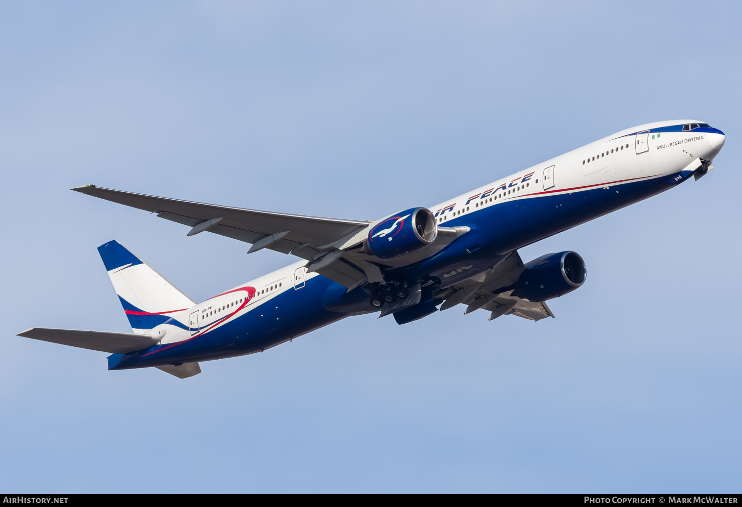 Aircraft Photo of 5N-BWI | Boeing 777-312 | Air Peace | AirHistory.net #787638