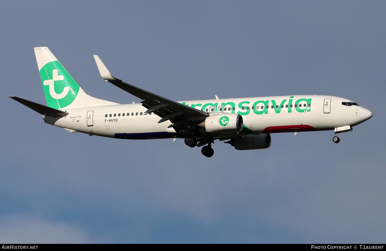 Aircraft Photo of F-HUYO | Boeing 737-82R | Transavia | AirHistory.net #787652