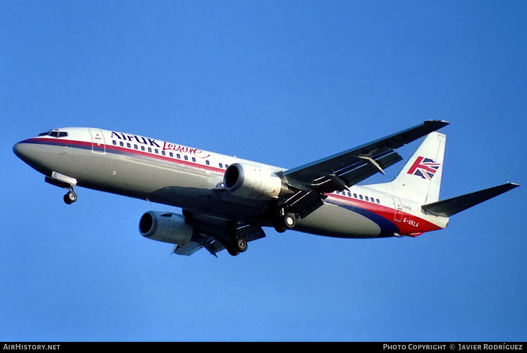 Aircraft Photo of G-UKLA | Boeing 737-4Y0 | Air UK Leisure | AirHistory.net #787653
