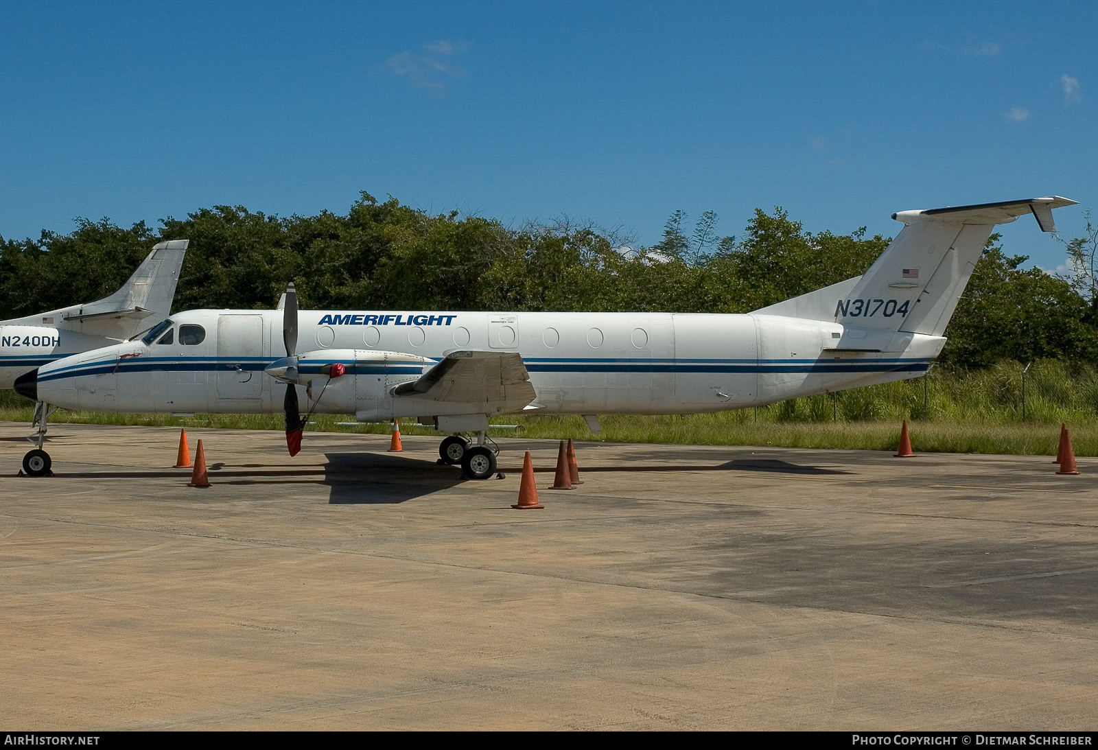 Aircraft Photo of N31704 | Beech 1900C | Ameriflight | AirHistory.net #787670
