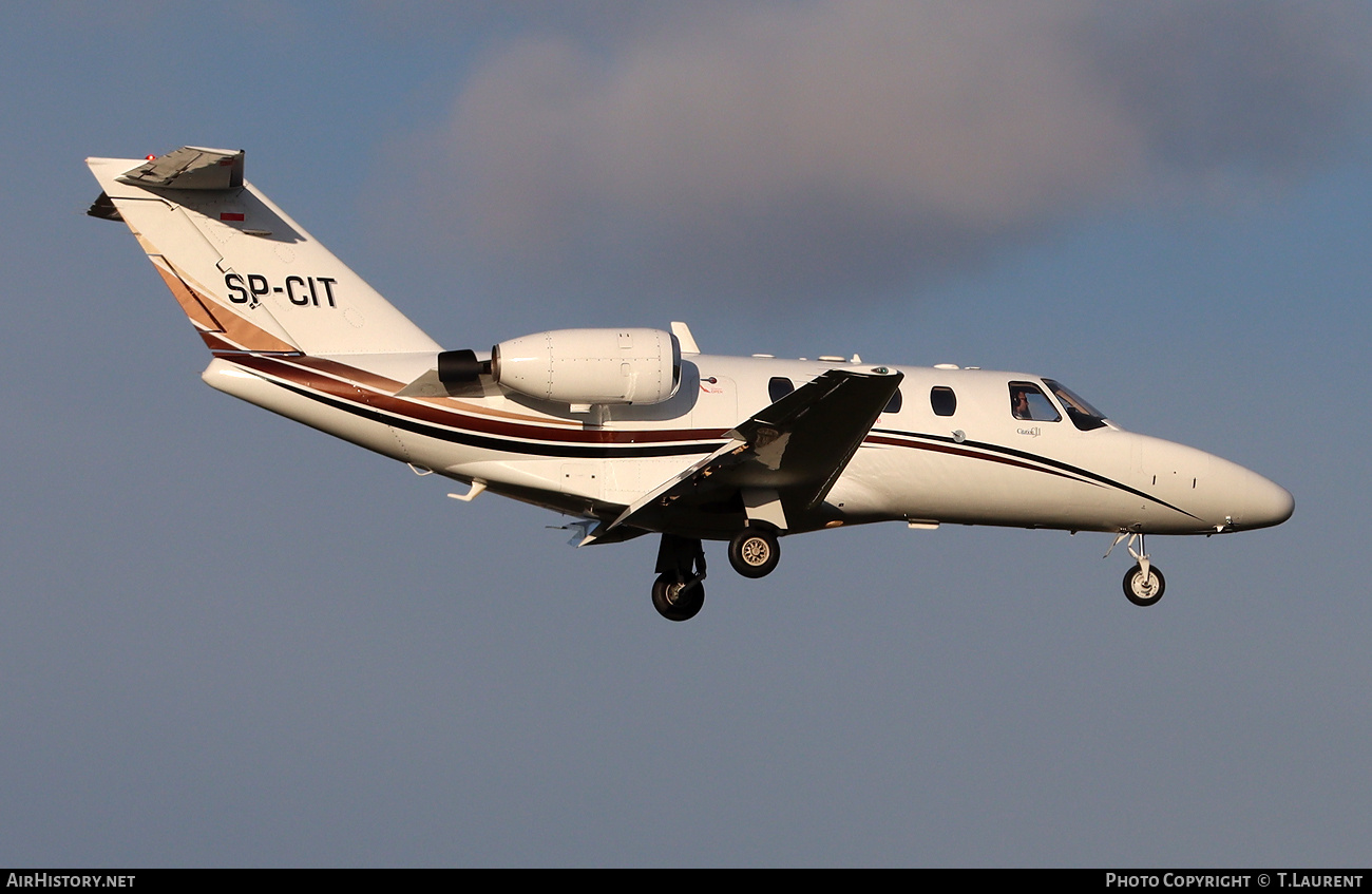 Aircraft Photo of SP-CIT | Cessna 525 CitationJet CJ1 | AirHistory.net #787679