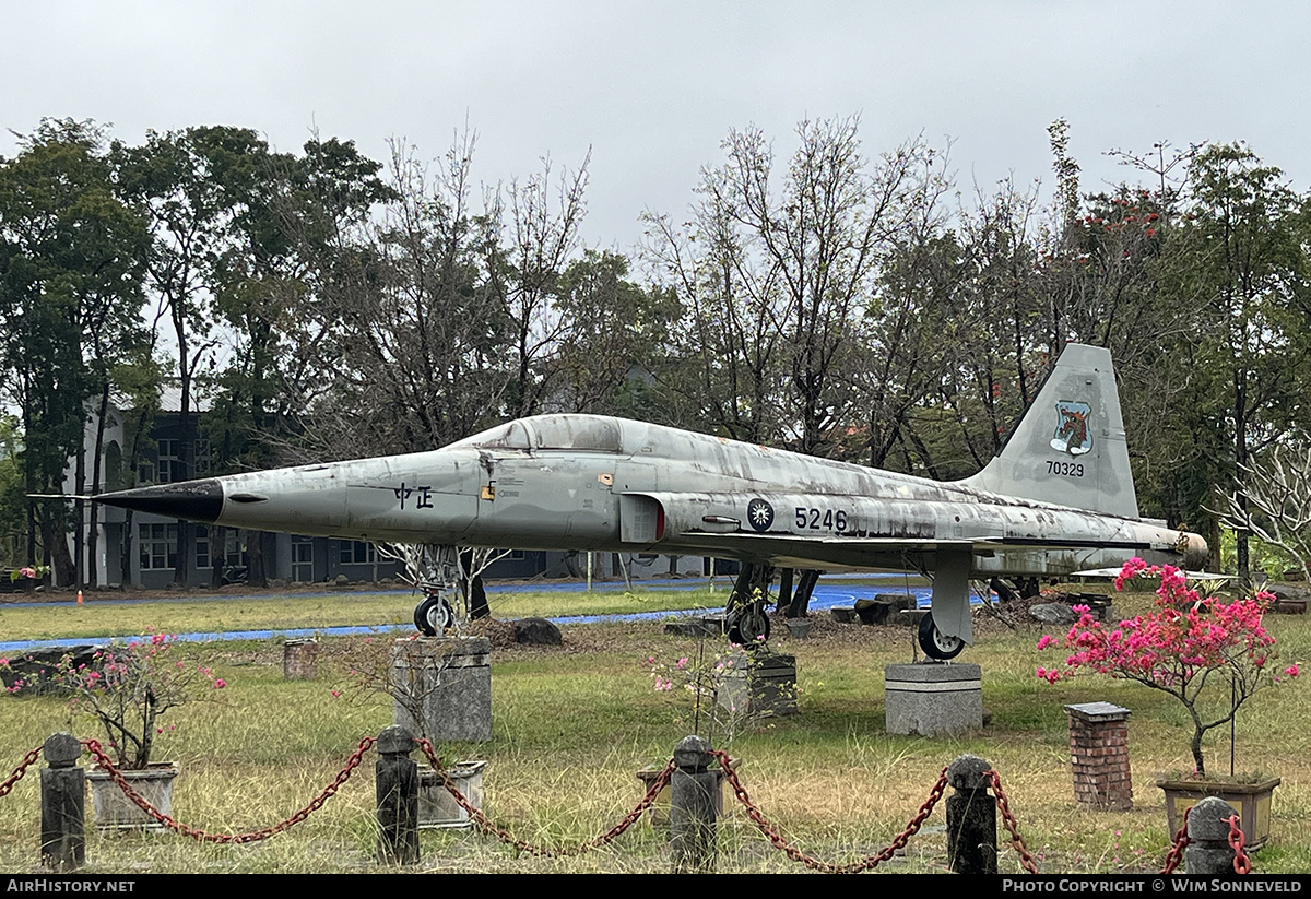 Aircraft Photo of 5246 / 70329 | Northrop F-5E Tiger II | Taiwan - Air Force | AirHistory.net #787689
