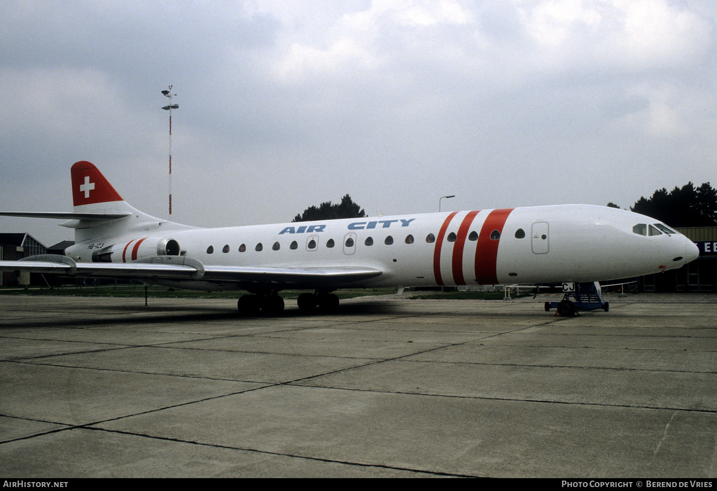 Aircraft Photo of HB-ICJ | Sud SE-210 Caravelle 10B3 Super B | Air City | AirHistory.net #787693