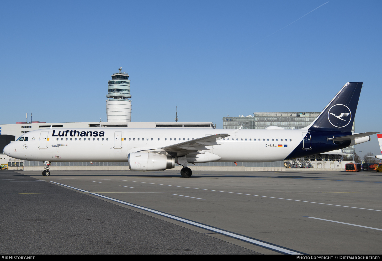 Aircraft Photo of D-AISL | Airbus A321-231 | Lufthansa | AirHistory.net #787711