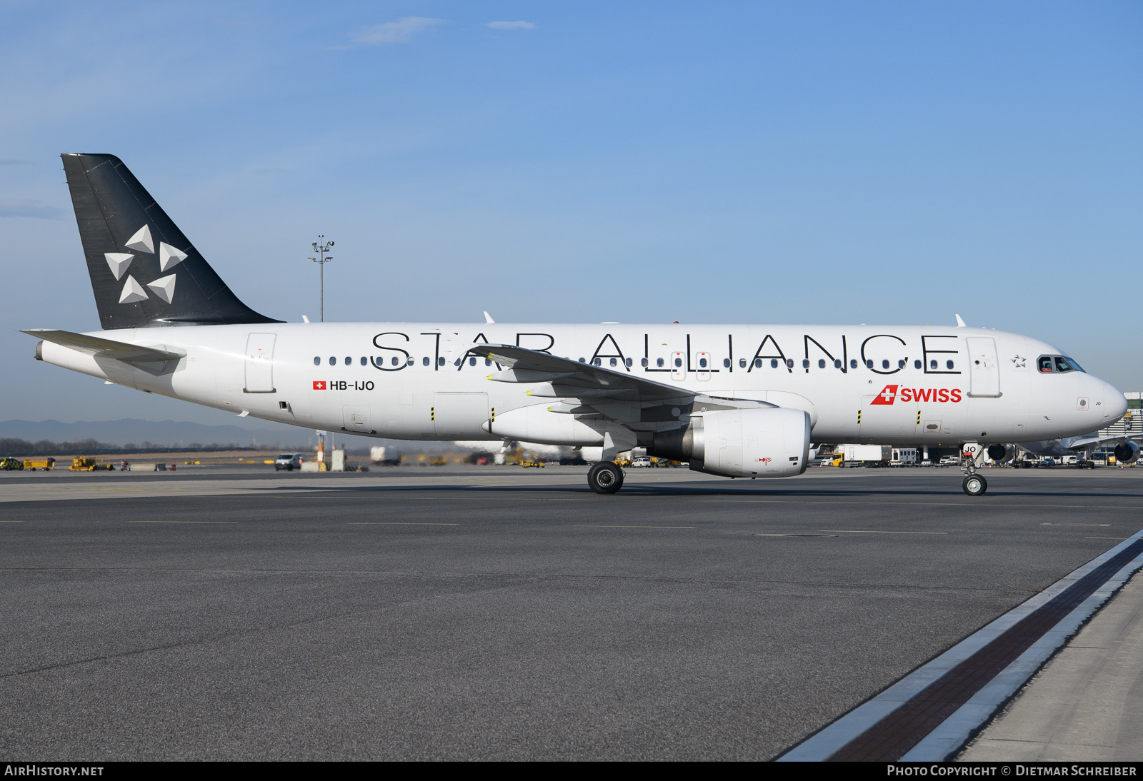 Aircraft Photo of HB-IJO | Airbus A320-214 | Swiss International Air Lines | AirHistory.net #787712