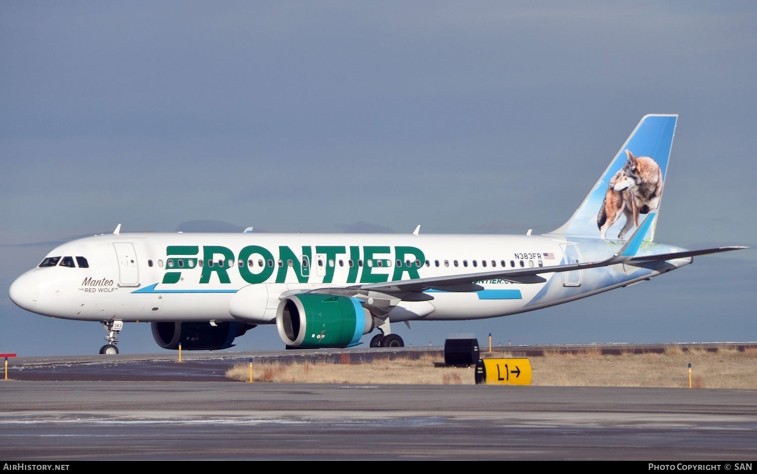 Aircraft Photo of N383FR | Airbus A320-251N | Frontier Airlines | AirHistory.net #787715