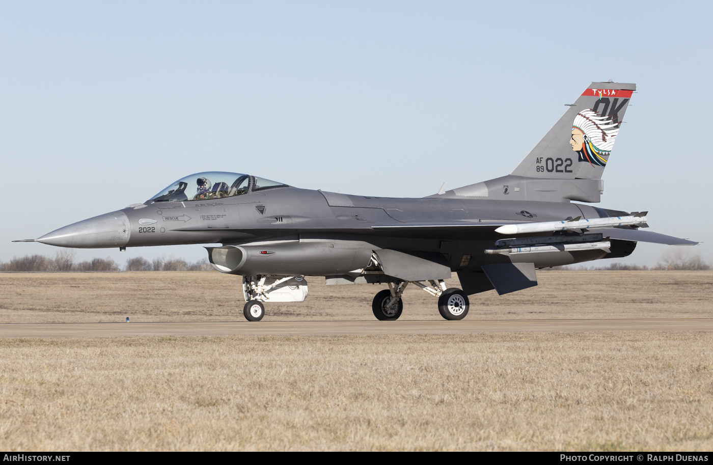 Aircraft Photo of 89-2022 / AF89-022 | General Dynamics F-16CM Fighting Falcon | USA - Air Force | AirHistory.net #787737