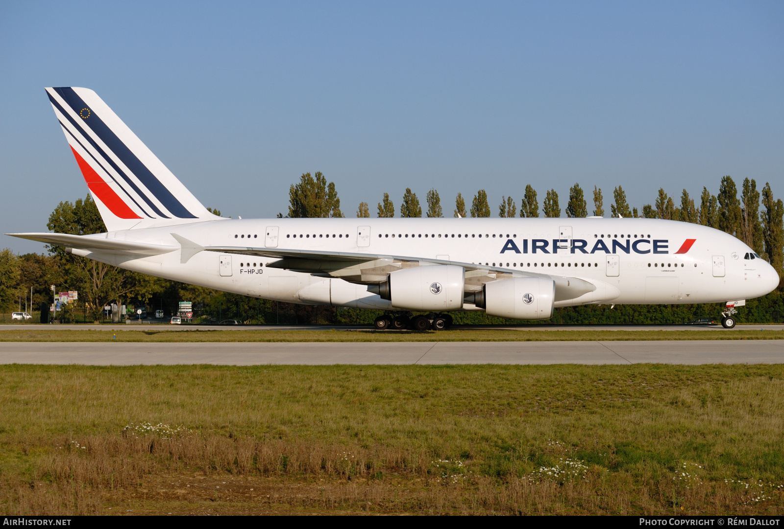 Aircraft Photo of F-HPJD | Airbus A380-861 | Air France | AirHistory.net #787753