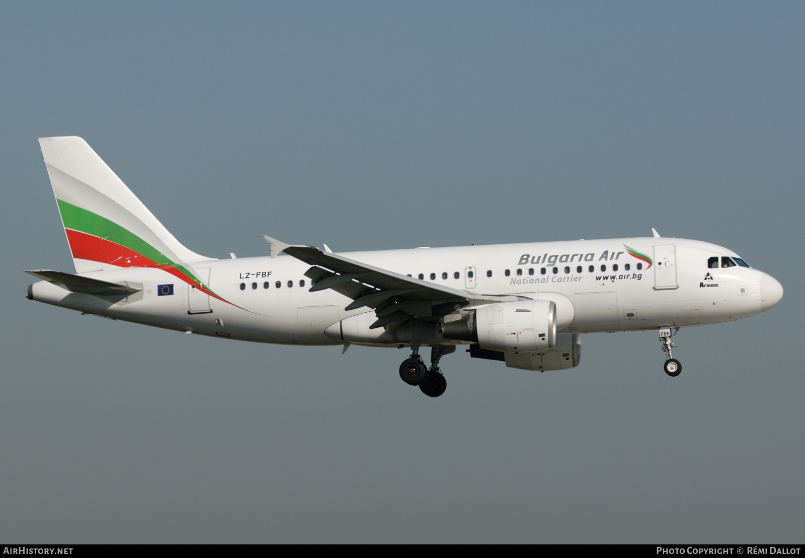 Aircraft Photo of LZ-FBF | Airbus A319-111 | Bulgaria Air | AirHistory.net #787755