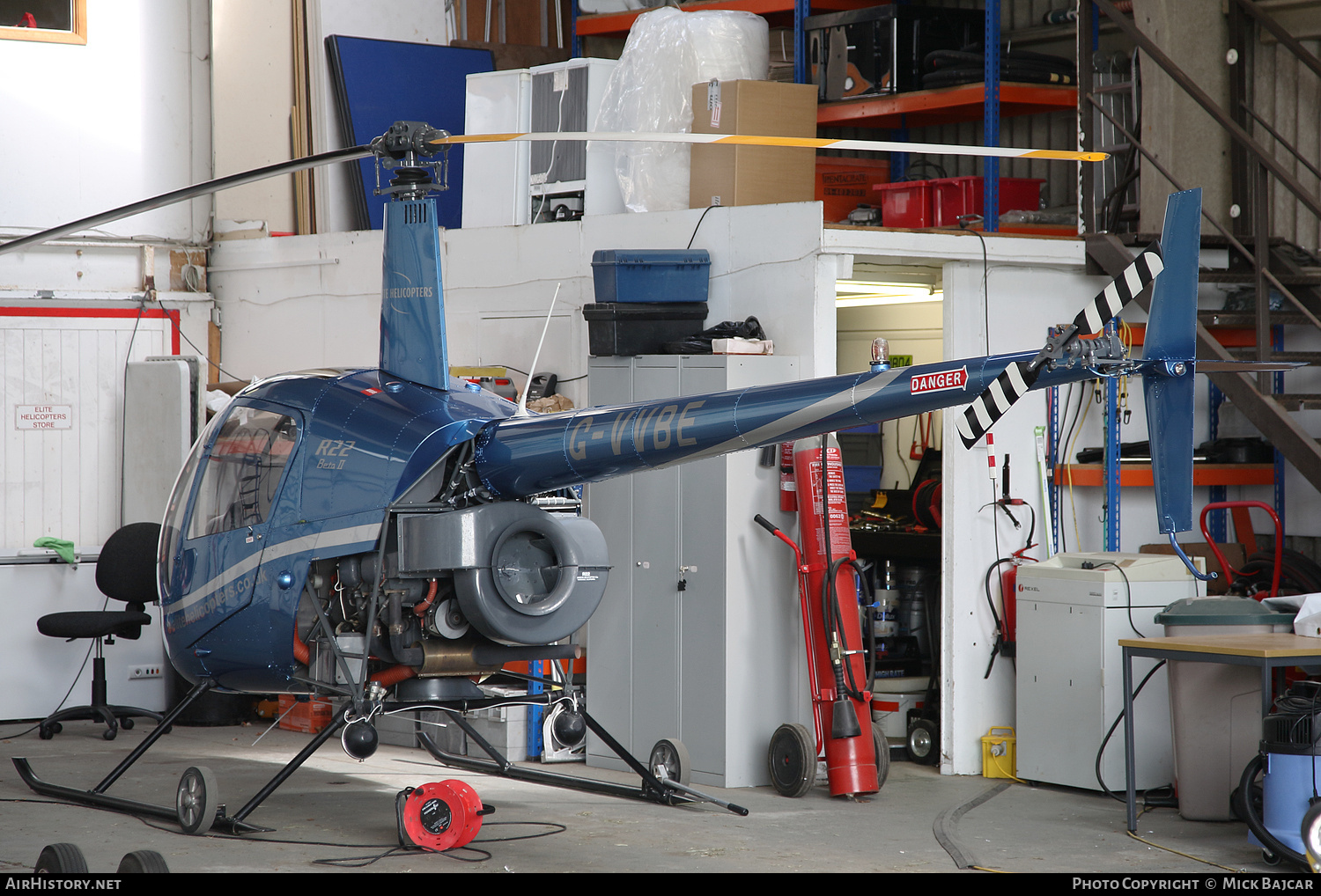 Aircraft Photo of G-VVBE | Robinson R-22 Beta II | AirHistory.net #787762