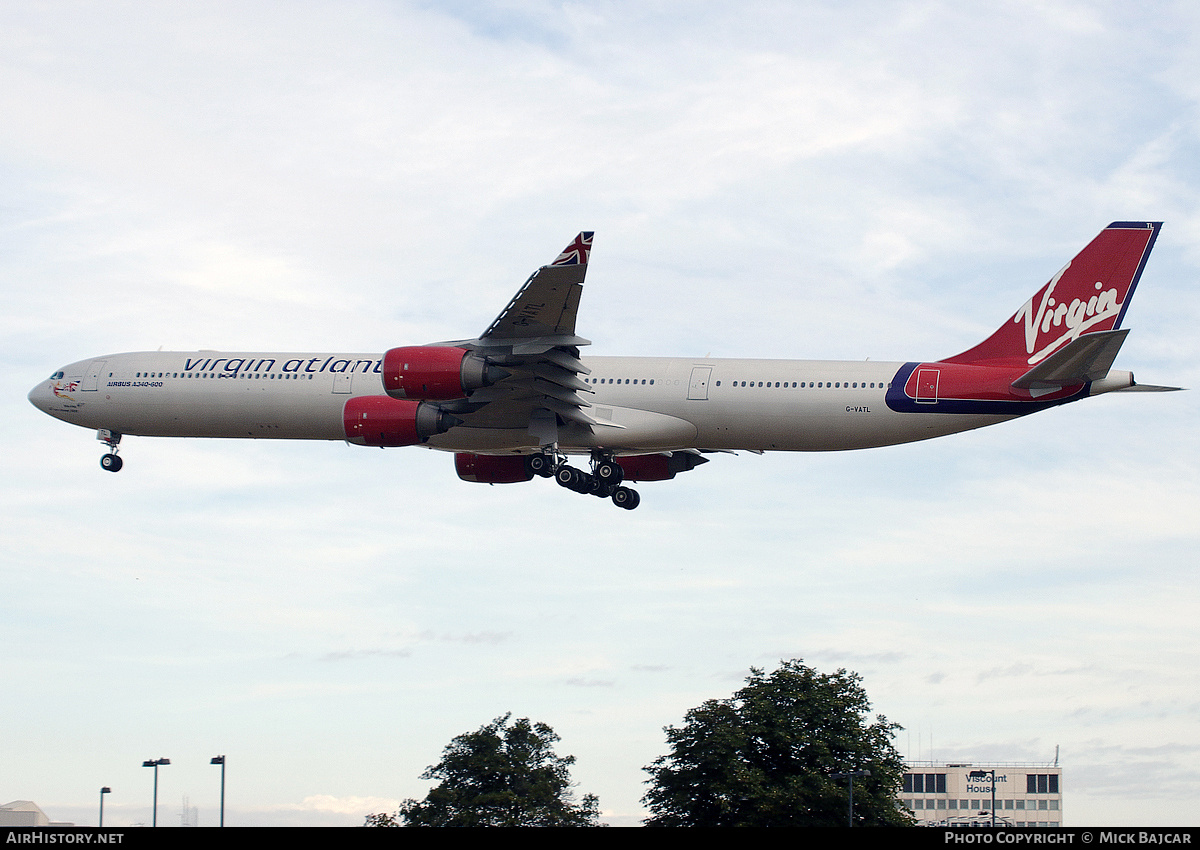 Aircraft Photo of G-VATL | Airbus A340-642 | Virgin Atlantic Airways | AirHistory.net #787764