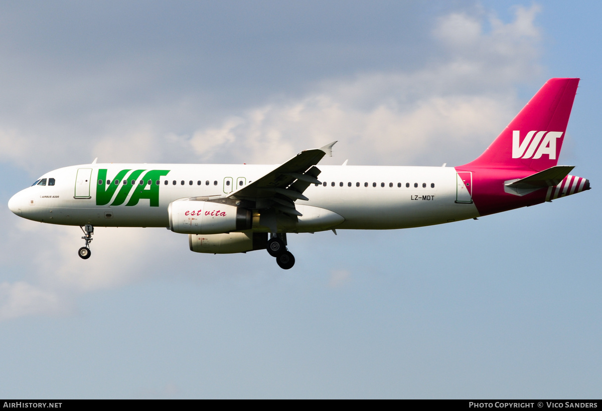 Aircraft Photo of LZ-MDT | Airbus A320-232 | VIA - Air VIA Bulgarian Airways | AirHistory.net #787792