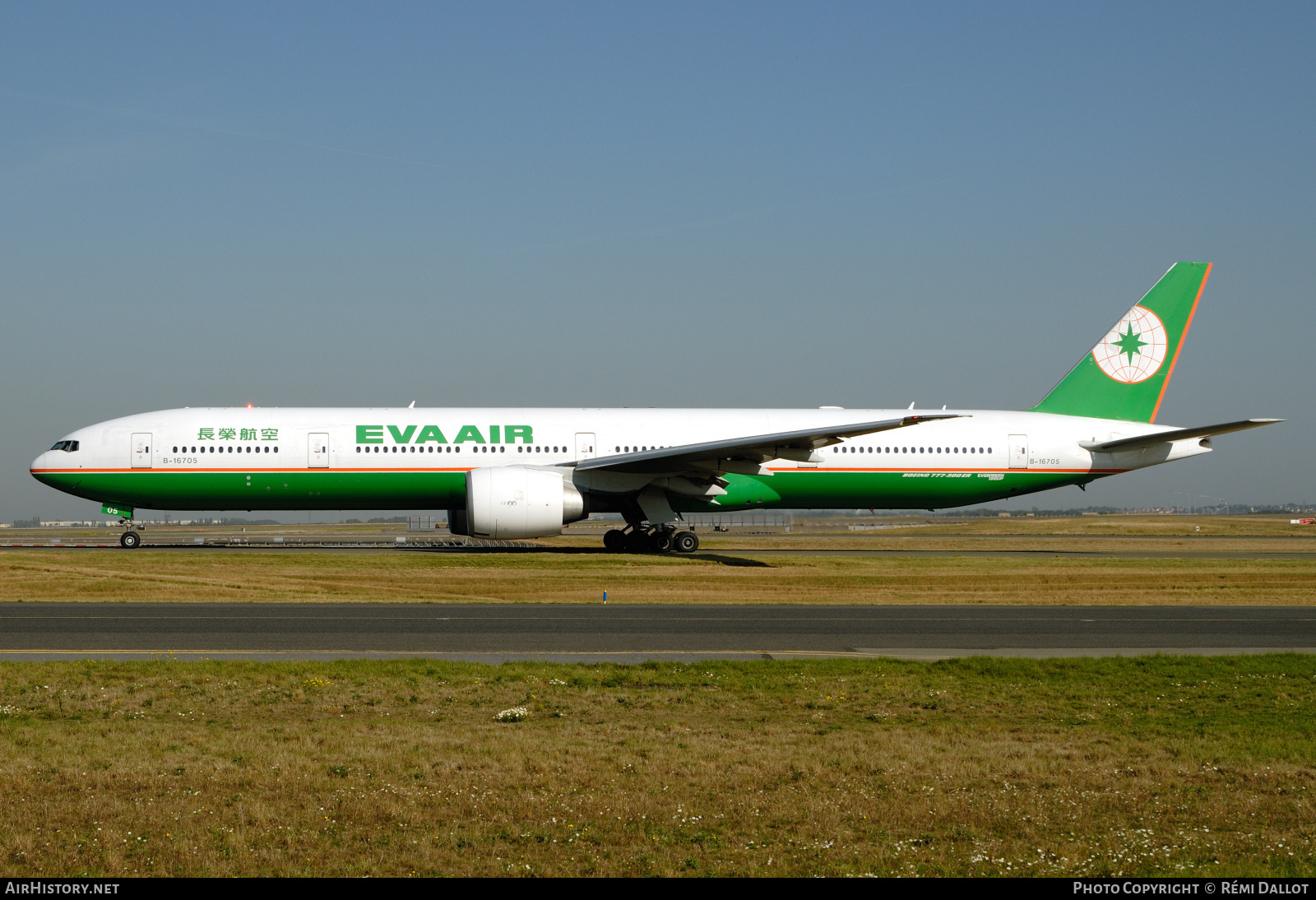 Aircraft Photo of B-16705 | Boeing 777-35E/ER | EVA Air | AirHistory.net #787794