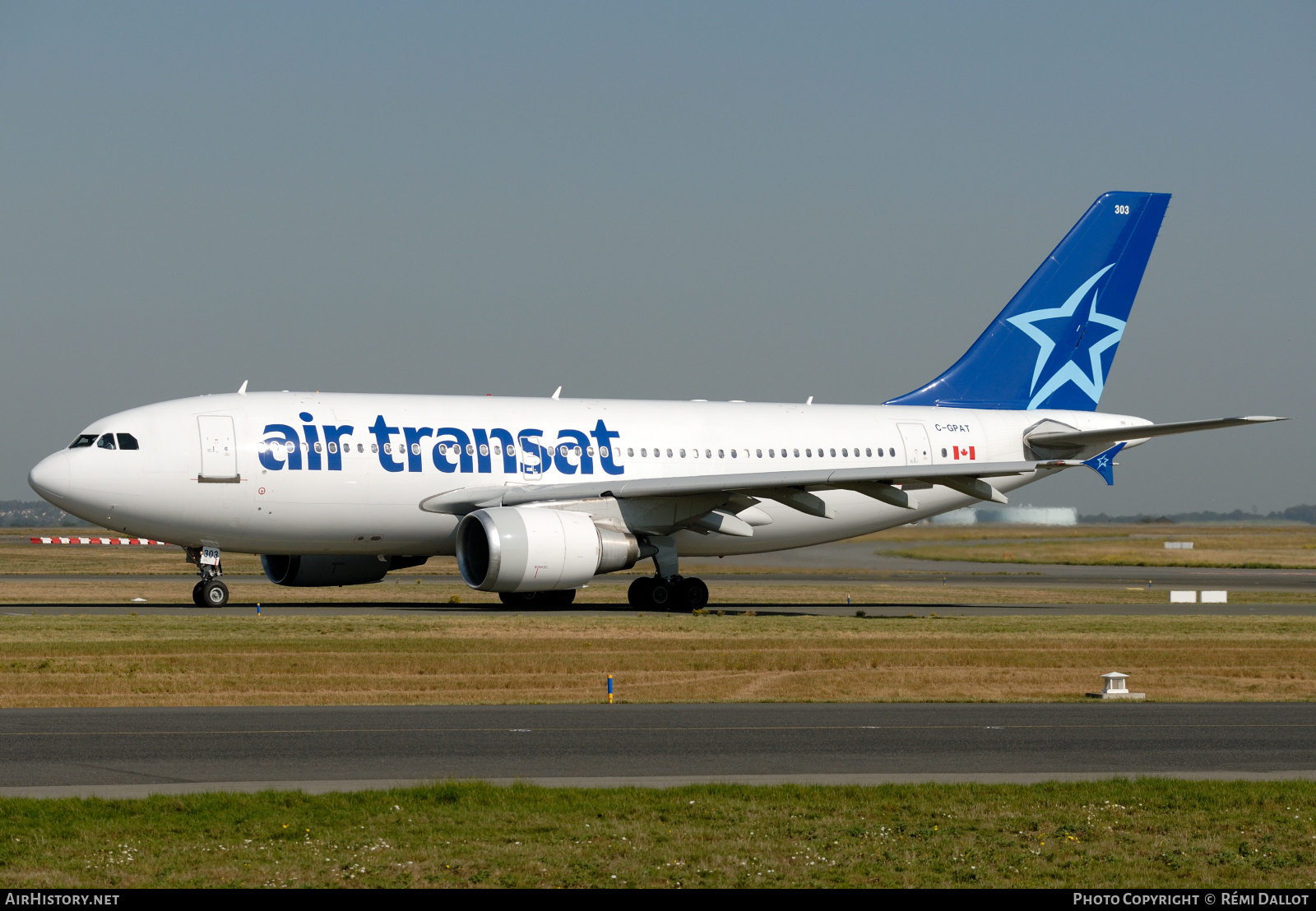 Aircraft Photo of C-GPAT | Airbus A310-308 | Air Transat | AirHistory.net #787796