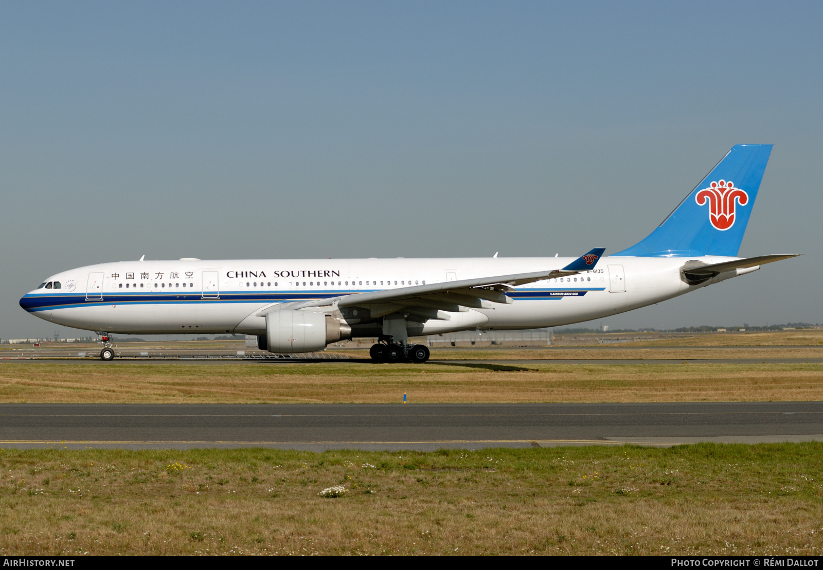 Aircraft Photo of B-6135 | Airbus A330-223 | China Southern Airlines | AirHistory.net #787800