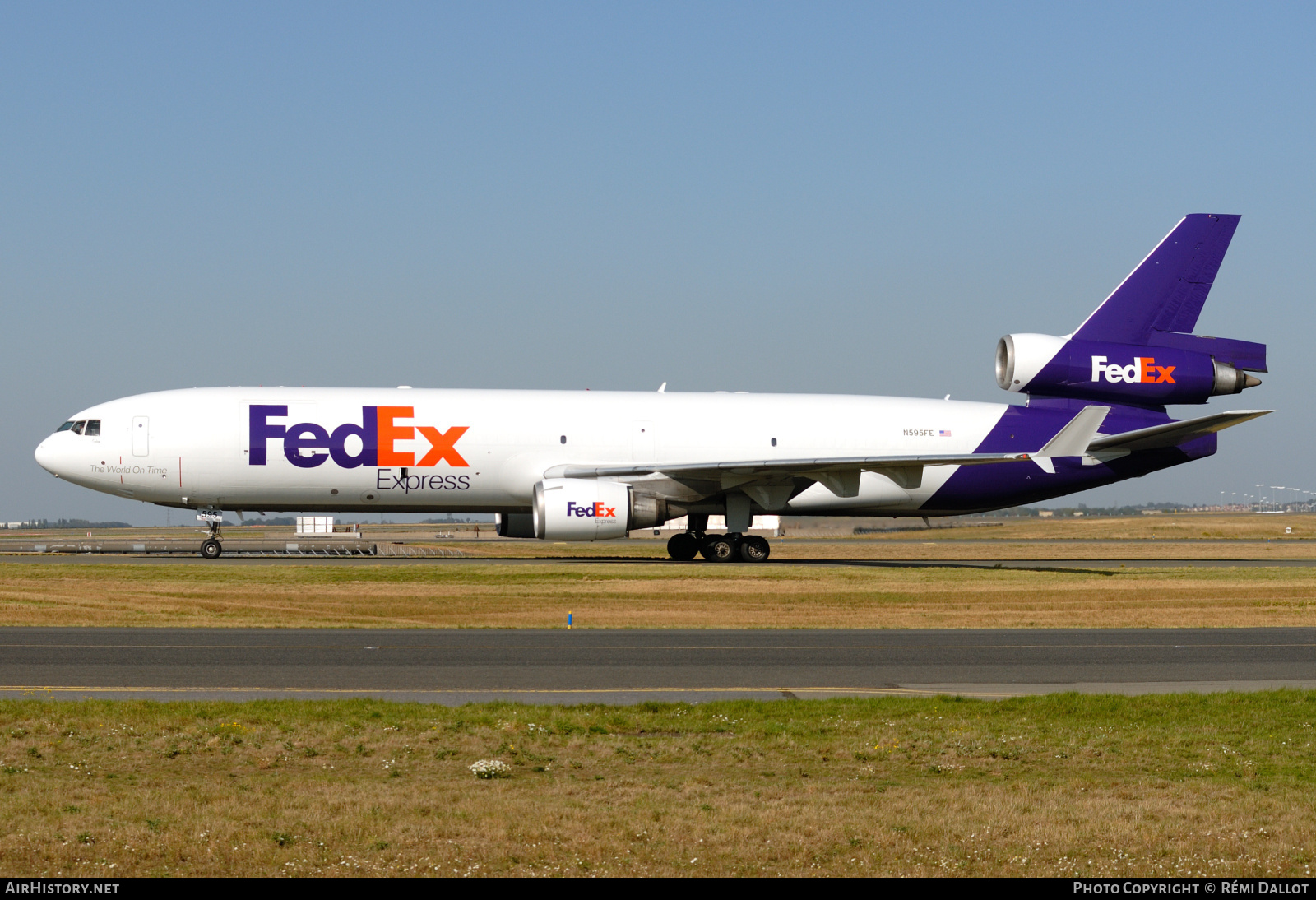 Aircraft Photo of N595FE | McDonnell Douglas MD-11/F | FedEx Express - Federal Express | AirHistory.net #787807