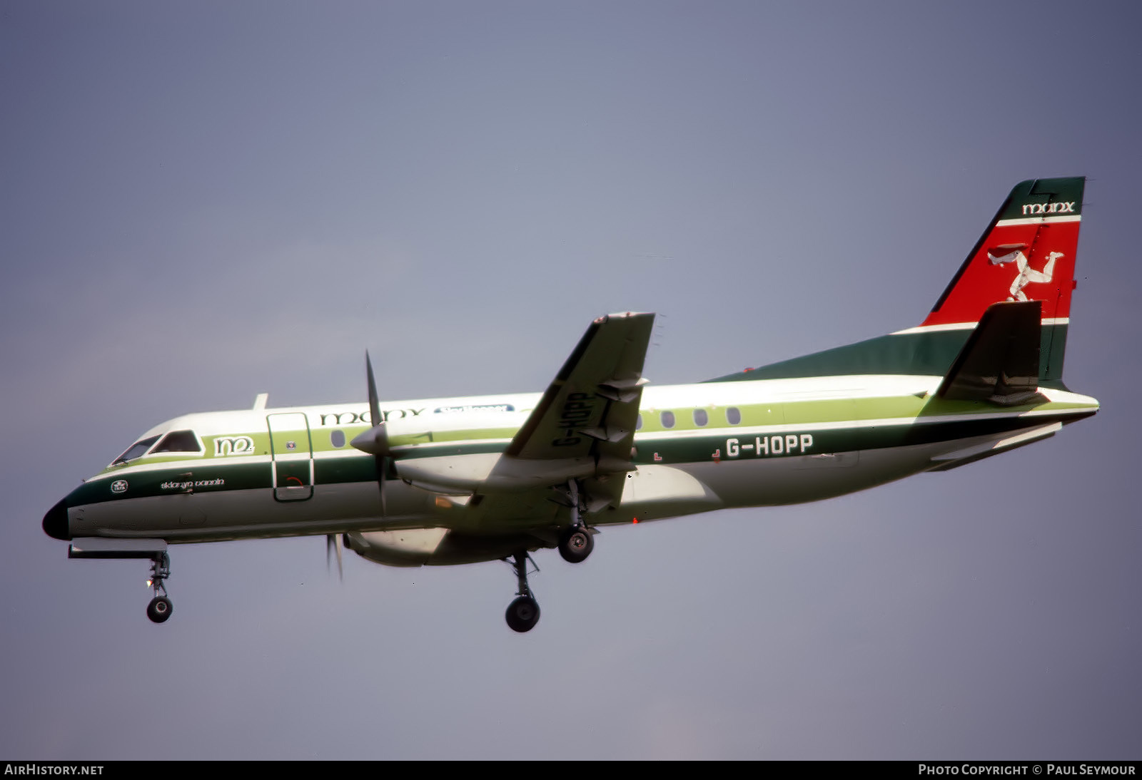 Aircraft Photo of G-HOPP | Saab-Fairchild SF-340A | Manx Airlines | AirHistory.net #787833