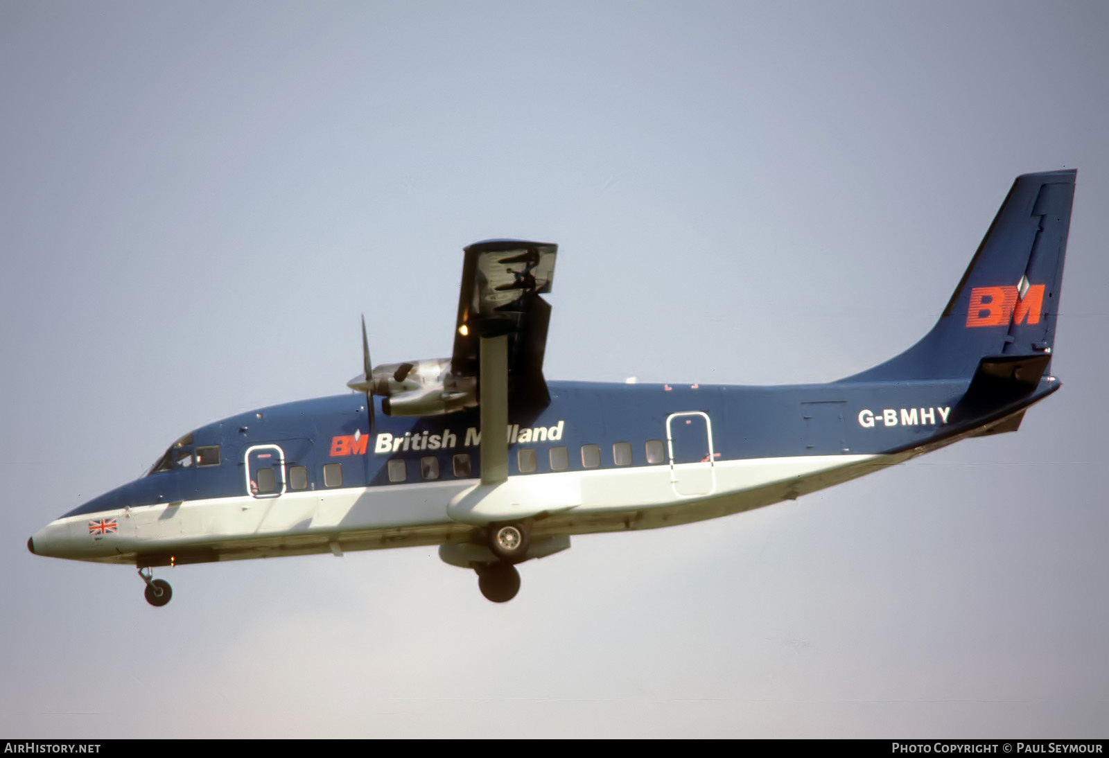 Aircraft Photo of G-BMHY | Short 360-200 | British Midland Airways - BMA | AirHistory.net #787839