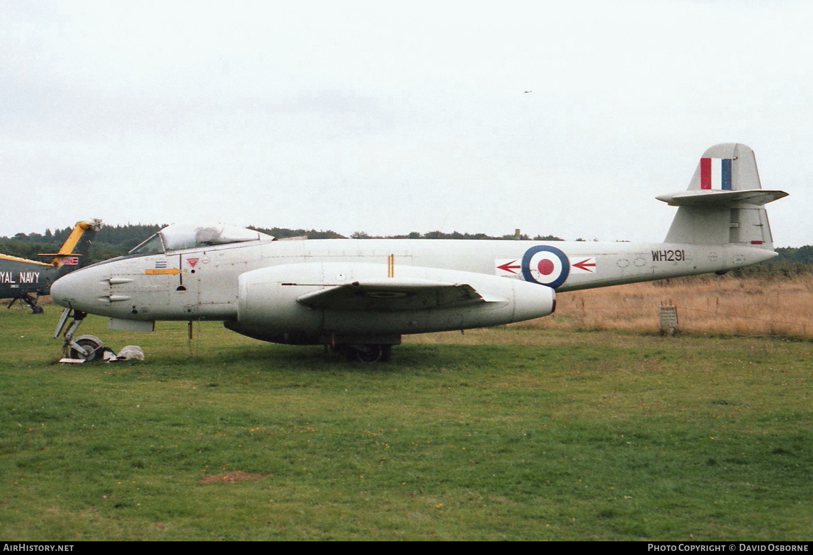 Aircraft Photo of WH291 | Gloster Meteor F8 | UK - Air Force | AirHistory.net #787841