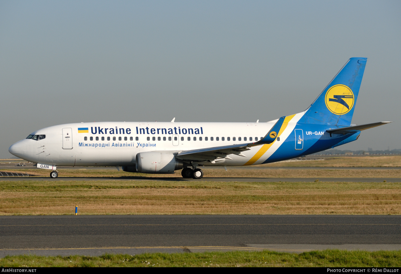 Aircraft Photo of UR-GAN | Boeing 737-36N | Ukraine International Airlines | AirHistory.net #787850