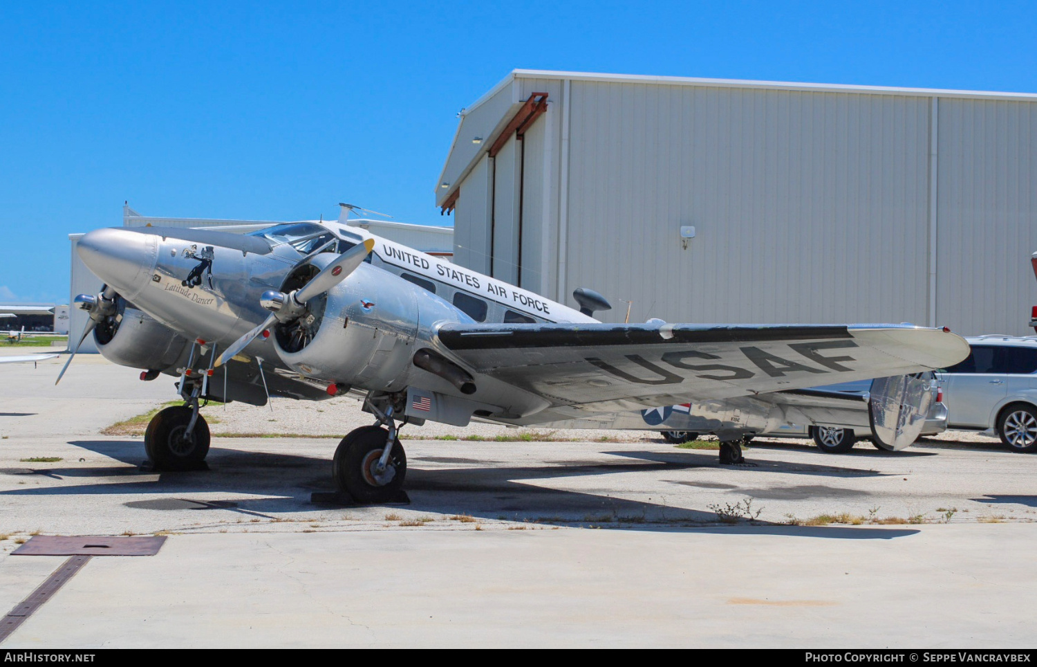 Aircraft Photo of N7694C / 11467 | Beech C-45G Expeditor | USA - Air Force | AirHistory.net #787872