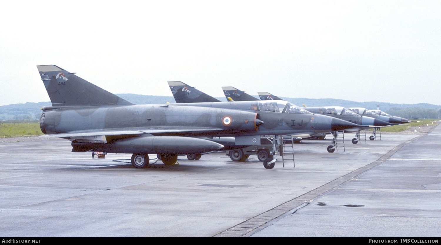 Aircraft Photo of 494 | Dassault Mirage IIIE | France - Air Force | AirHistory.net #787886