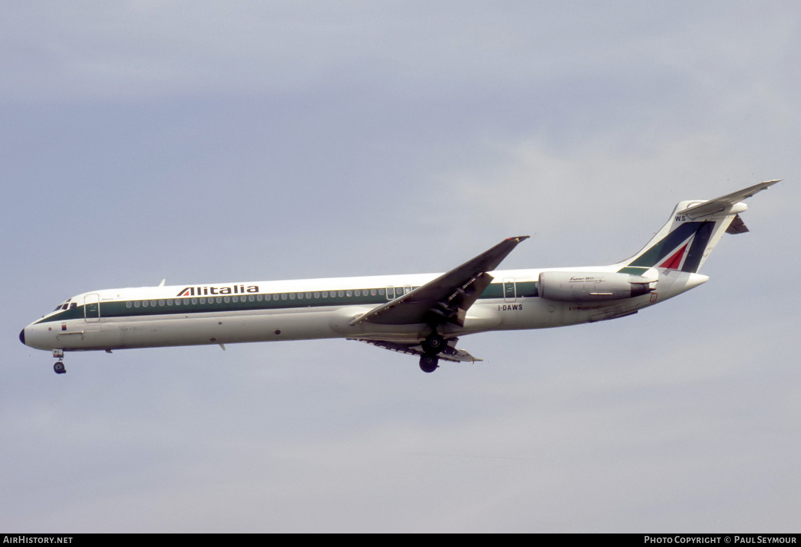 Aircraft Photo of I-DAWS | McDonnell Douglas MD-82 (DC-9-82) | Alitalia | AirHistory.net #787888