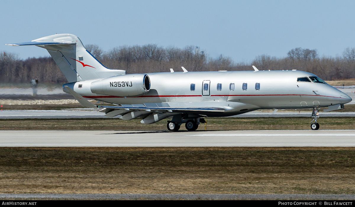 Aircraft Photo of N353VJ | Bombardier Challenger 350 (BD-100-1A10) | VistaJet | AirHistory.net #787927