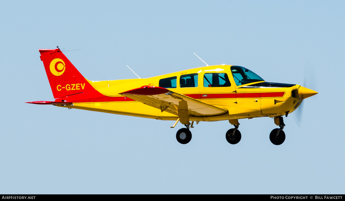 Aircraft Photo of C-GZEV | Beech C23 Sundowner 180 | AirHistory.net #787929