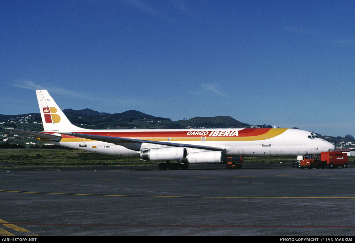 Aircraft Photo of EC-EMD | McDonnell Douglas DC-8-62 | Iberia Cargo | AirHistory.net #787949