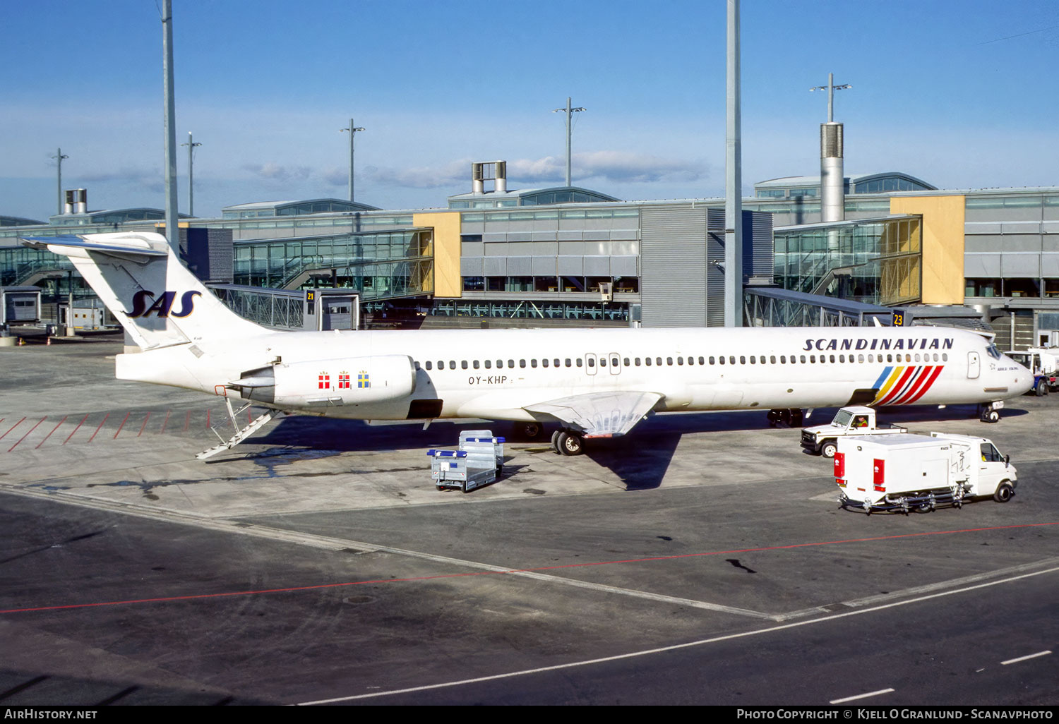 Aircraft Photo of OY-KHP | McDonnell Douglas MD-81 (DC-9-81) | Scandinavian Airlines - SAS | AirHistory.net #787965