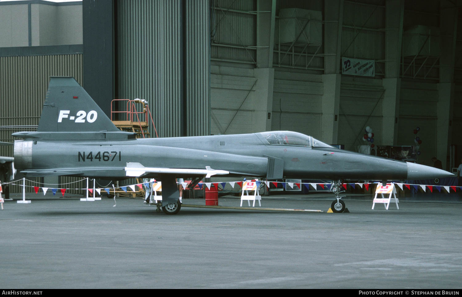 Aircraft Photo of N44671 | Northrop F-20A Tigershark | AirHistory.net #787975