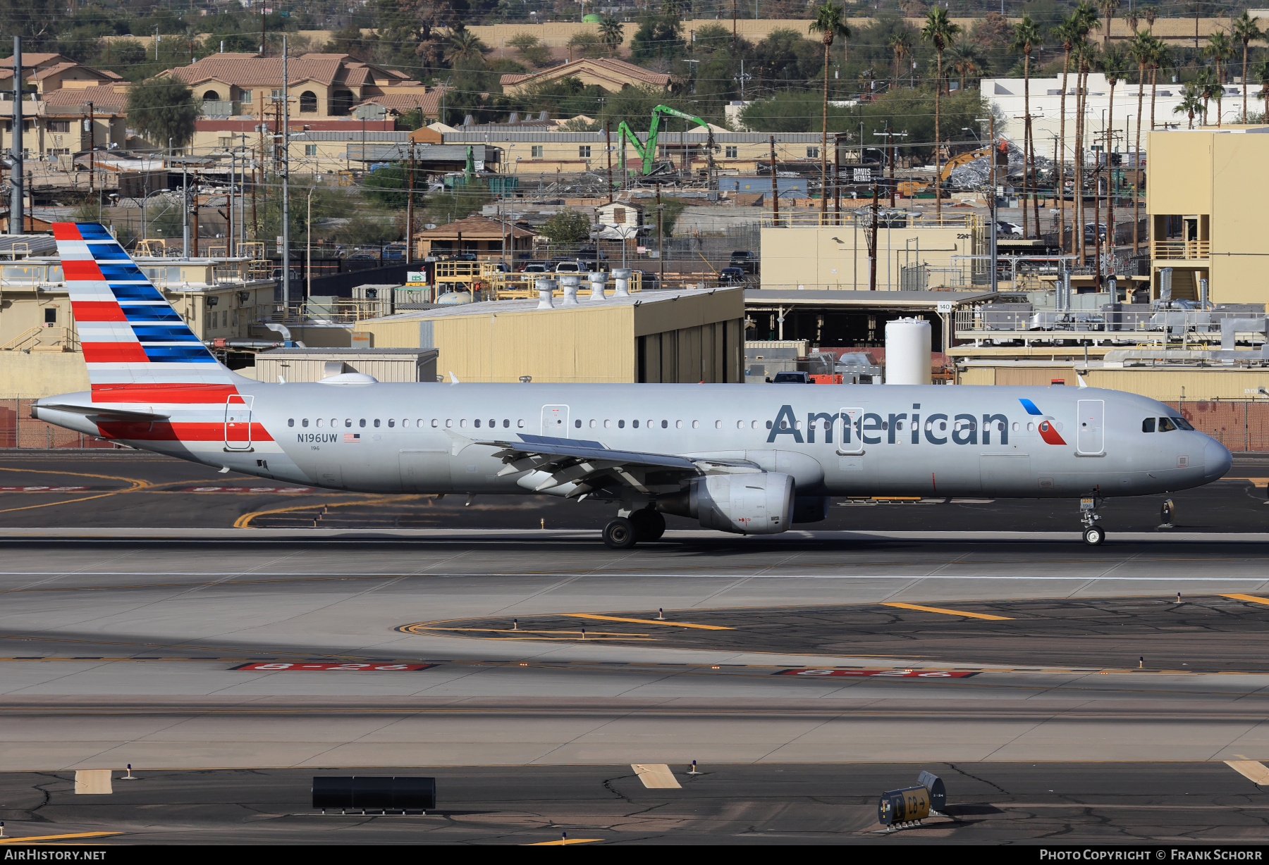 Aircraft Photo of N196UW | Airbus A321-211 | American Airlines | AirHistory.net #787982